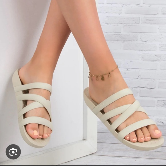 Crocs Women's Splash Strappy Sandals (Women) Sz 10 - Picture 12 of 12